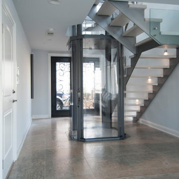 Octagonal Glass Elevators by Nationwide Lifts