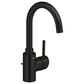 Grohe 32 138 2 Concetto 1.2 GPM 1 Hole Bathroom Faucet - Matte Black