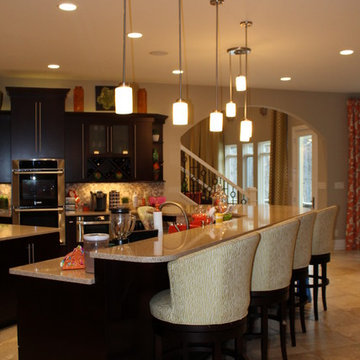 Contemporary, Espresso, Flat (Bedford,IN)