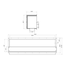 Ignis Ethanol Fireplace Inserts / Fireboxes FB6200-S - Indoor Fireplaces