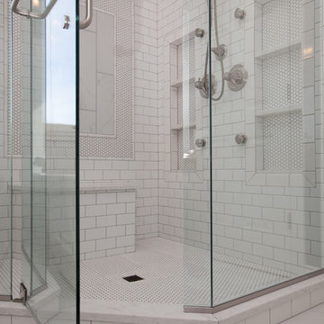 Master Bathroom Remodel from Traditional to Classic Transitional