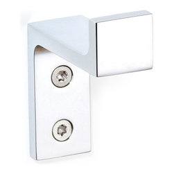 Secret Bath - Secret Bath, Polished Chrome Towel Hook, Orio Collection - Robe & Towel Hooks