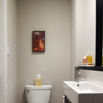 Design Matters - Making a Tiny Space into a Full Bathroom