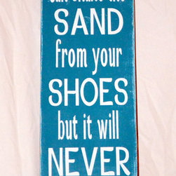 Handcrafted Beach House Decor Signs - Products