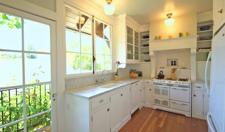 Houzz TV: A Just-Right Kitchen With Vintage Style