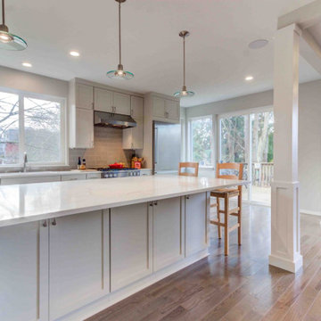 Seaview Kitchen & Living Room Remodel