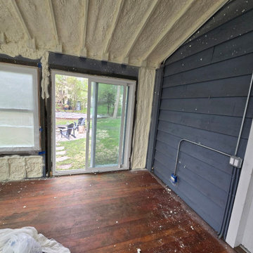 Spray Foam Insulation Installation