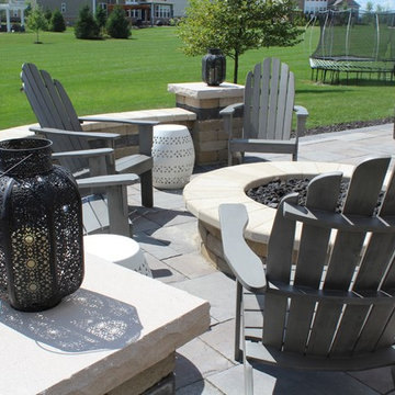 Restful Seating Area and Outdoor Fire Pit (Zionsville, IN)