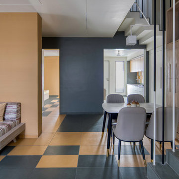 screen saver house highlights the play of shadow and colors