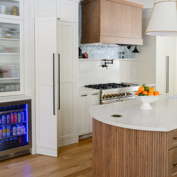 Modern kitchen with French Country detail