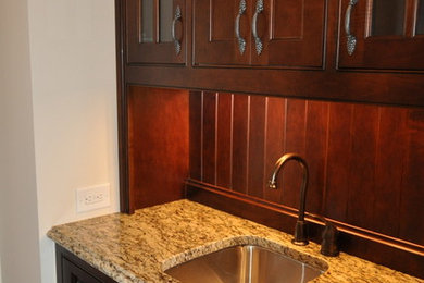 Arts and crafts dining room photo in Atlanta