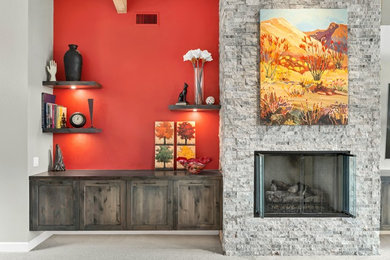 COLORFUL MODERN KITCHEN AND DEN REMODEL @ INDIAN WELLS