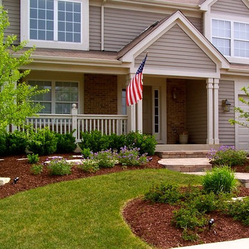 Suburban outdoor upgrade. Aurora, IL.