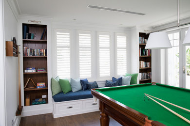 This is an example of a traditional family room in Brisbane.