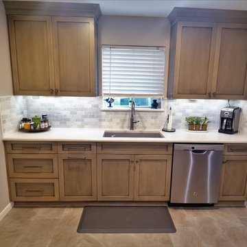 Longcliffe Kitchen Gray Undermount Sink
