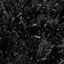 Ronaldo Dark Black Contemporary & Modern Rug by Linie Design - Rugs