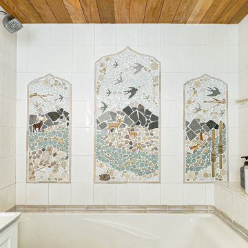 Custom Handmade Mosaic Murals