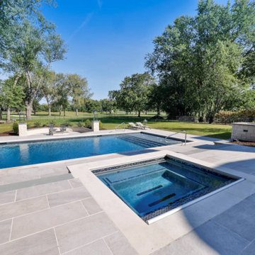 Custom Pool, Spa & Outdoor Living Space - Arlington Heights, IL