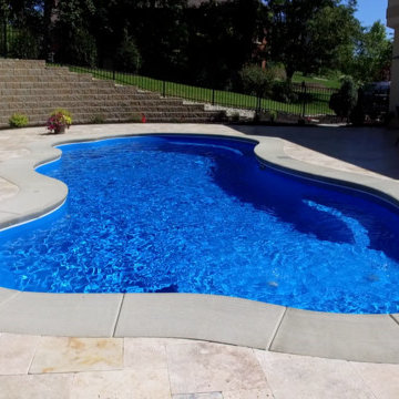 Wellspring Fiberglass Pool - Greendale, Indiana