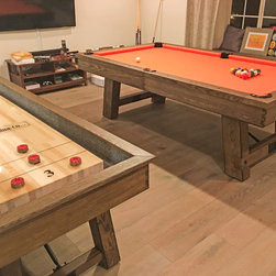 Rustic Pool Table and Shuffleboard Los Angeles - Game Tables