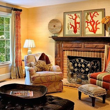 Warm family room