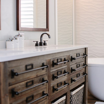 Stapleton Farmhouse Contemporary Bathroom
