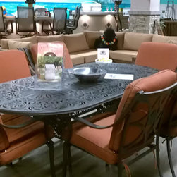 Backyard BBQ Island - Outdoor Dining Sets