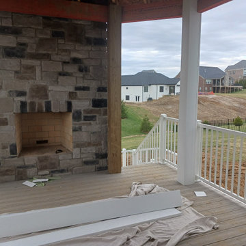 Union | 2-Story Covered Octagon Custom Deck