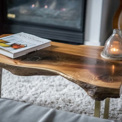 Waterfall Edge Slab Table - Coffee Tables