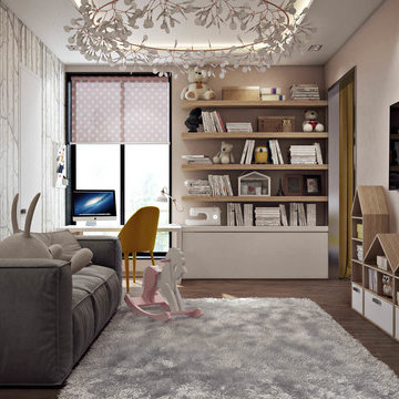3ds max Architectural Visualization For Child’s Bedroom