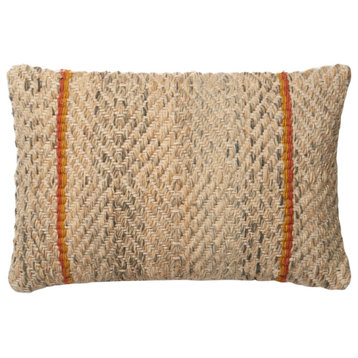 Woven Pattern on Cotton Base Ellen DeGeneres Crafted by Loloi Pillow, 13"x21", P