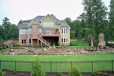 Inspiration for a timeless exterior home remodel in Atlanta