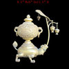 Unique Chinese Antique Brass Turtle Dragon Hand Carving Lantern Vase