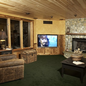 Meadowlark Lane Residence Lower Level