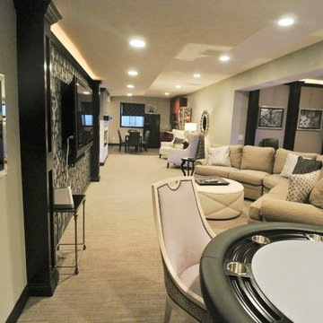 Swanky Basement for the Boys