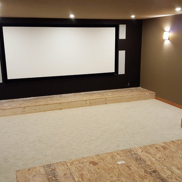 Home Theater Before, During, After