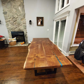 Live Edge Wood Tables: Black Walnut, Sycamore, Cherry, Oak+ New Jersey