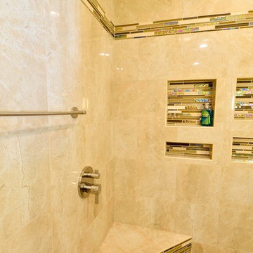 Poway Open Shower Master Bath