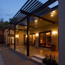 hot tub area