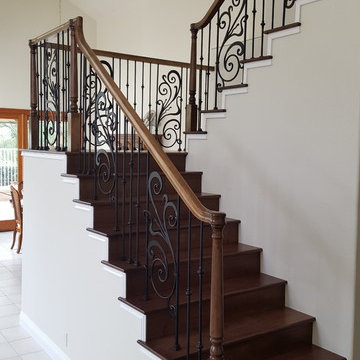 Wood & Iron Stair Projects