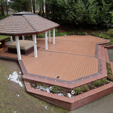 Sammamish Contemporary Deck Installation