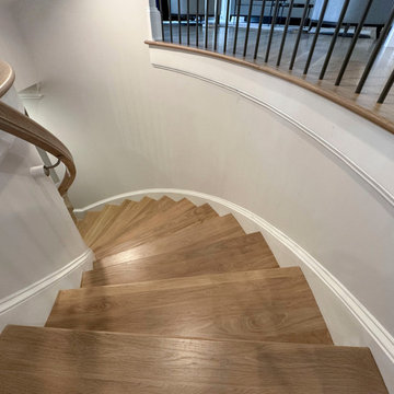 Project #116 | Elegant Curved Staircase