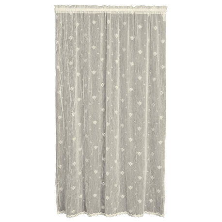 Heritage Lace Bee 22x38 Sidelight Panel in Ecru