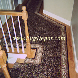 Central Oriental Infinity - Area Rugs