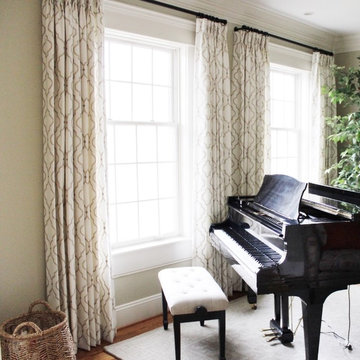 Traditional Piano Room
