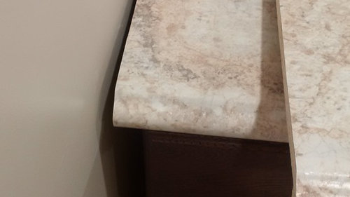 Attempting To Install Countertop But, How To Fix Uneven Laminate Countertop Seam