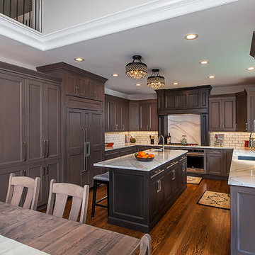 Gray, Graceful & Gourmet Kitchen
