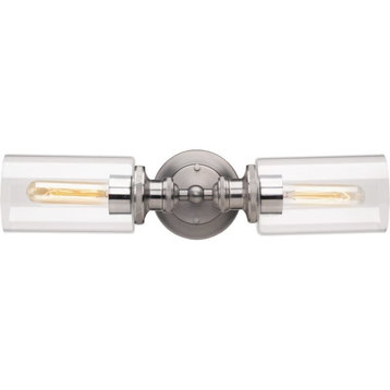 Progress Lighting P2809 Archives 19"W 2 Light Bath Bar - Antique Nickel