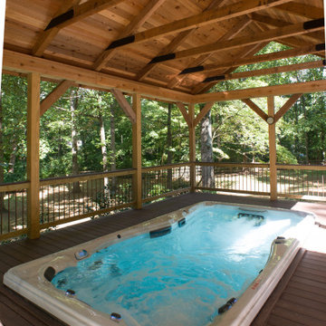 Large Hot Tub Pavilion