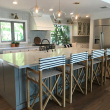 White and Gray Kitchen - Barton Cottage Modernized